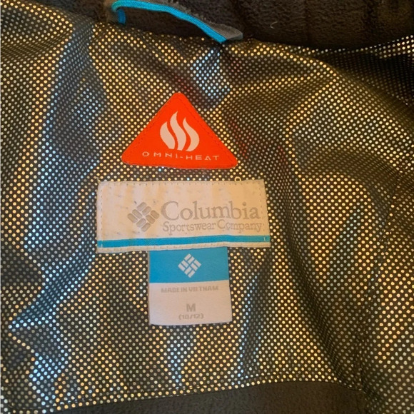 Kids Columbia Winter Coat! Size: Kids Medium (11/12) dark grey - Picture 10 of 12